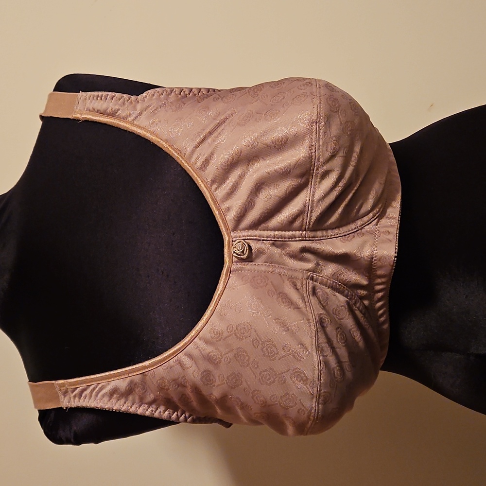 American Breast Company Deep Taupe Mastectomy Post Surgery Bra 44 DD